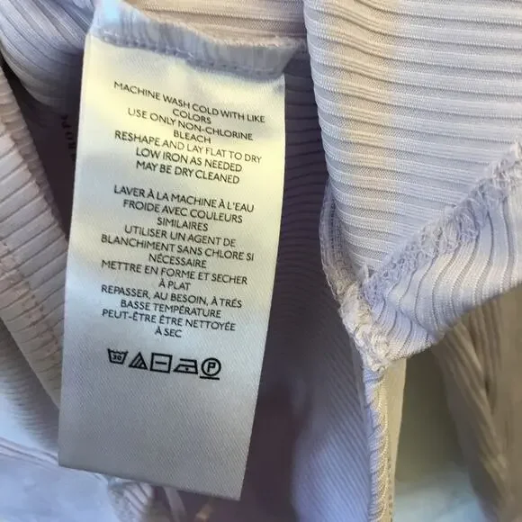 Anthropologie Lilac Twist Cut-Out Top - Picture 8 of 15